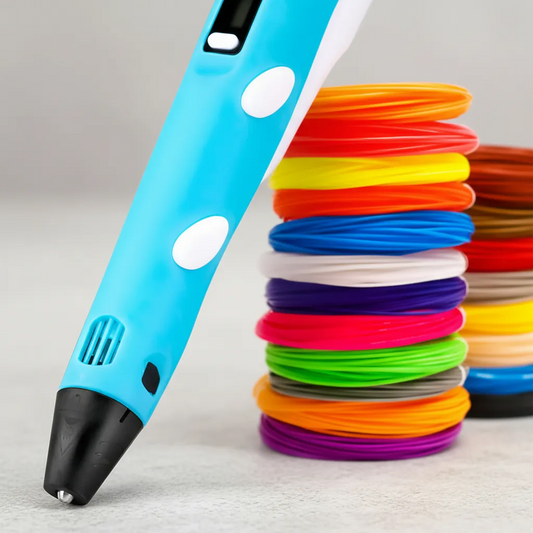 Lápiz 3D Impresora | Lapicera de Impresión 3D con Filamento PLA Celeste