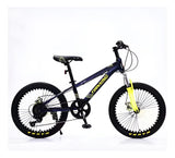 Bicicleta de Montaña Rodado 20 – 7 Cambios Shimano + Frenos de Disco – Azul