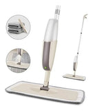 Mopa Spray Giratoria 360° con Paño de Microfibra | Trapeador con Rociador