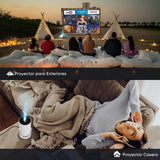 Proyector Inteligente PJ300Pro Full HD | Android 11, WiFi 5G y Bluetooth