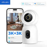 Cámara Cableada Interior Xiaomi Imilab C30 Dual 3K+3K 355°