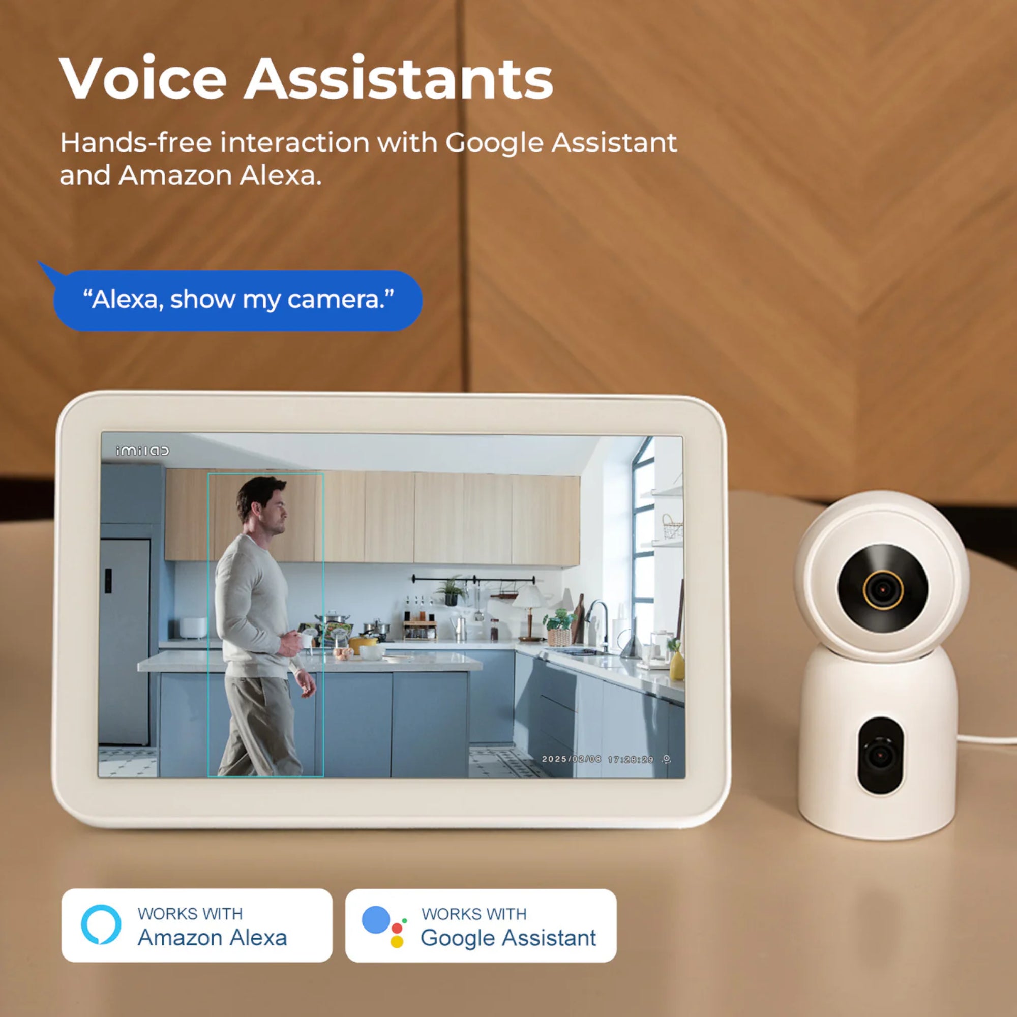 Cámara Cableada Interior Xiaomi Imilab C30 Dual 3K+3K 355°