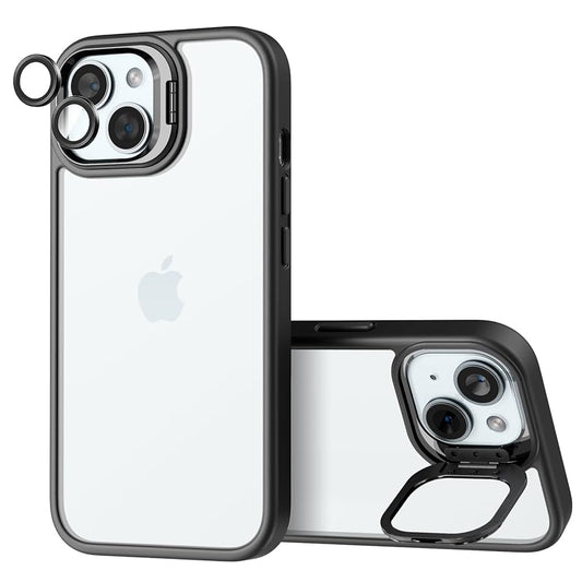 Protector Rígido iPhone Bordes Negros Con Protectores