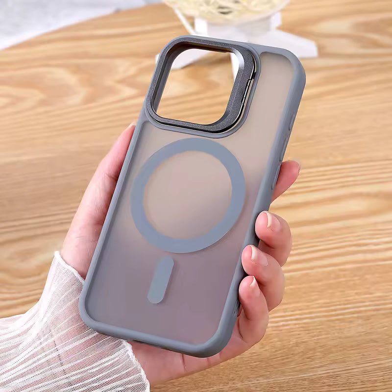 Funda Protectora con MagSafe y Soporte – 16 / 16 Pro / 16 ProMax