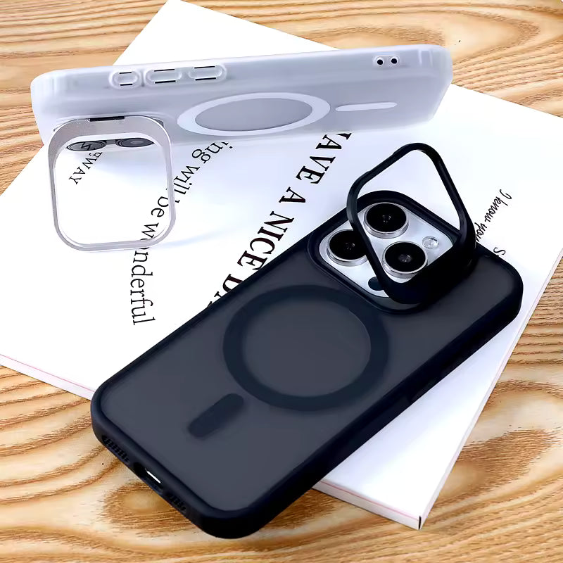 Funda Protectora con MagSafe y Soporte – 16 / 16 Pro / 16 ProMax