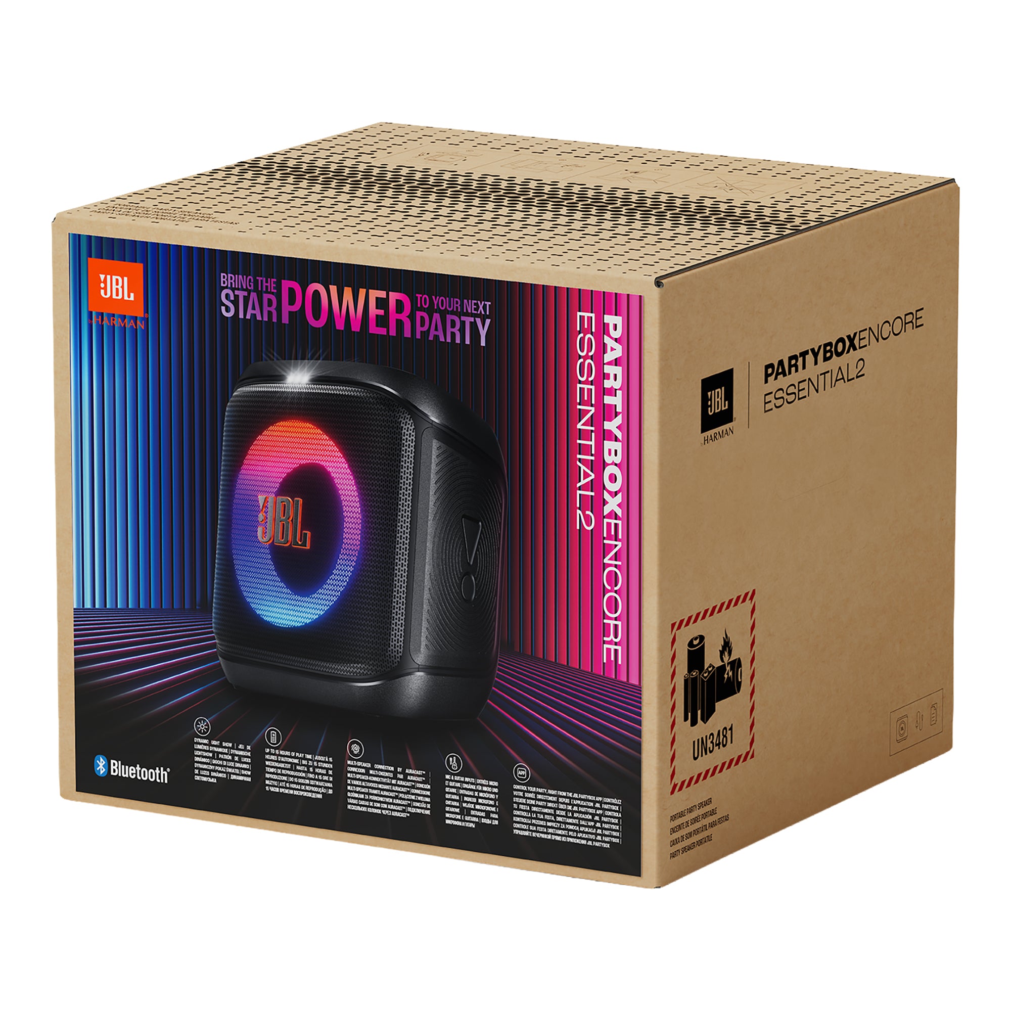 Parlante Bt Jbl Partybox Encore Essential 2 Ipx4 100w