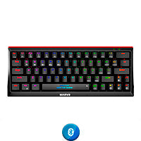 Teclado Gaming Bt Español Marvo Kg962w Mecánico Iluminación