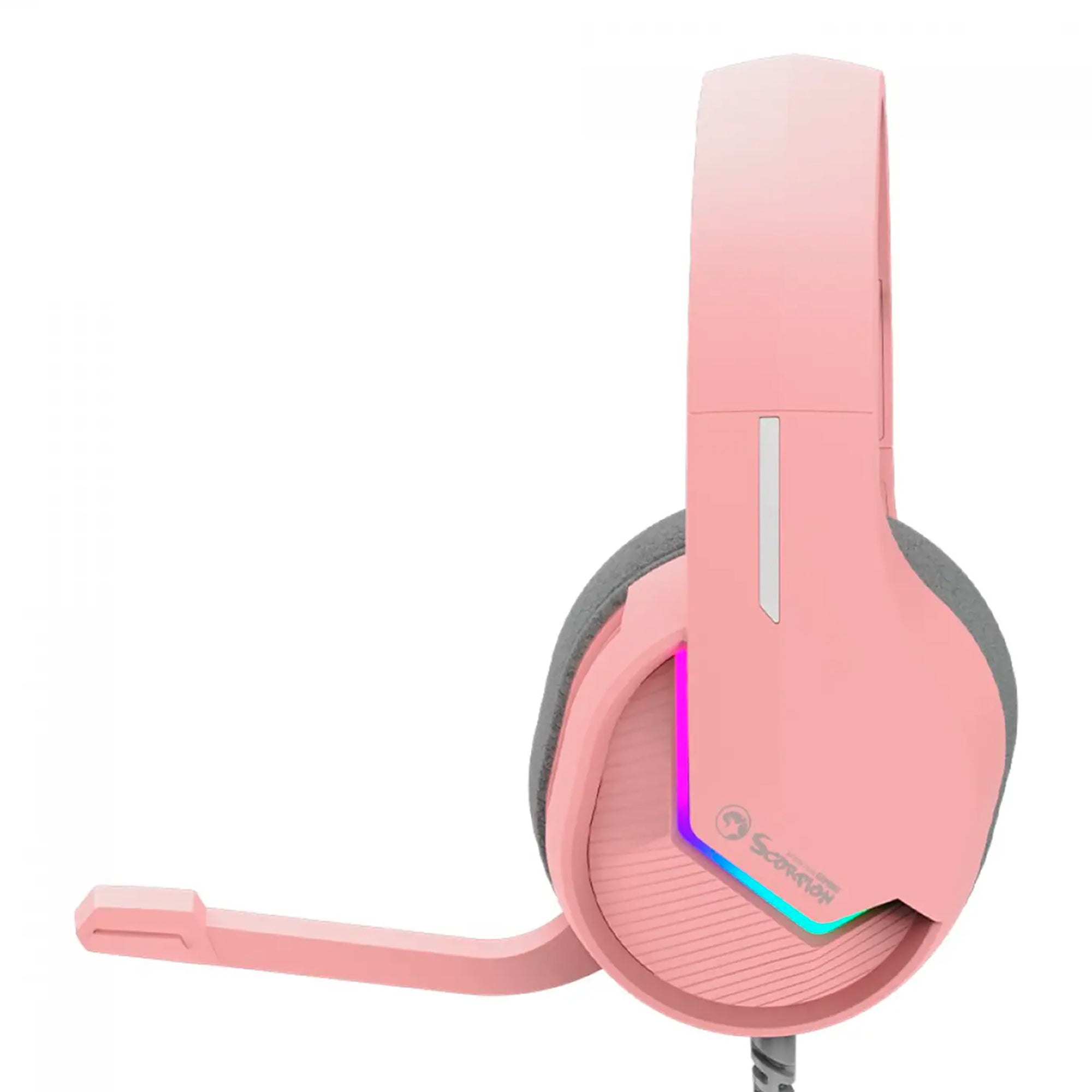 Auriculares Gaming USB Marvo H8618 RGB PC