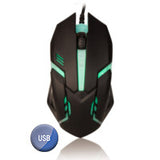 Mouse Óptico Gaming Coolmax RGB 1600 dpi