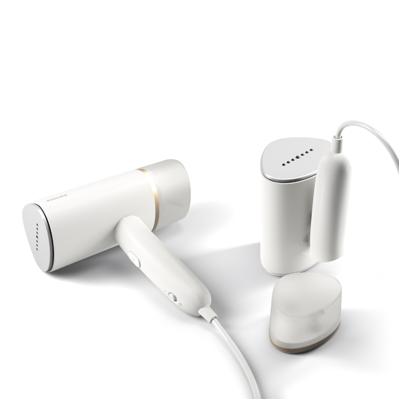 Philips Plancha Steamer | Plegable | Depósito de agua 120 ml