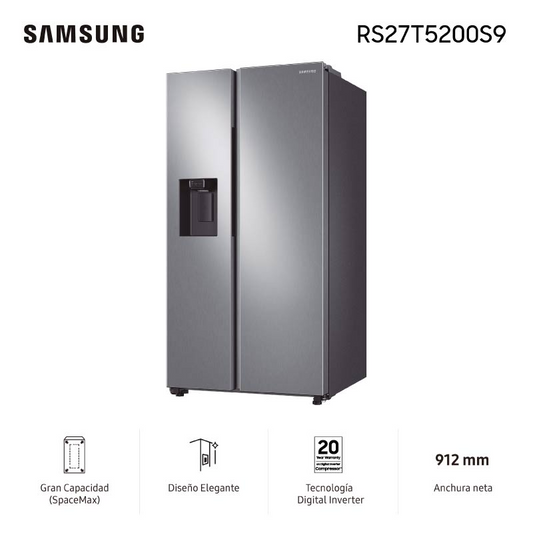Samsung REF. INVERTER | SIDE BY SIDE INOX