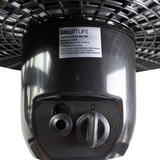 Smartlife VENTILADOR DE PIE NEGRO | 3 VELOCIDADES| 45 cm | 70 W