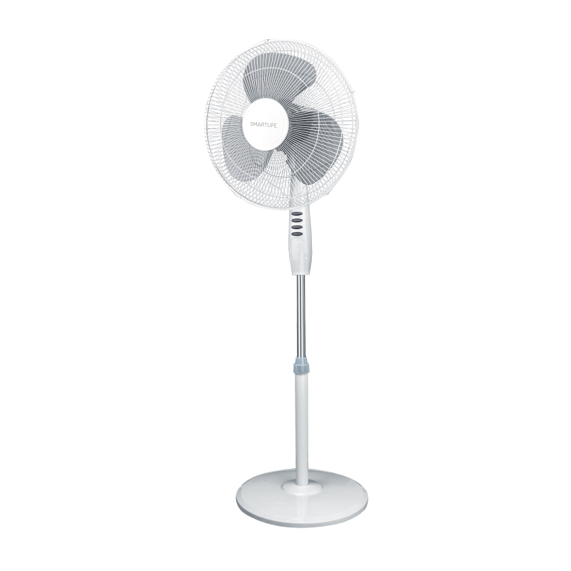 Smartlife VENTILADOR DE PIE BLANCO| 3 VELOCIDADES| | 40 cm | 45W