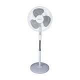 Smartlife VENTILADOR DE PIE BLANCO| 3 VELOCIDADES| | 40 cm | 45W