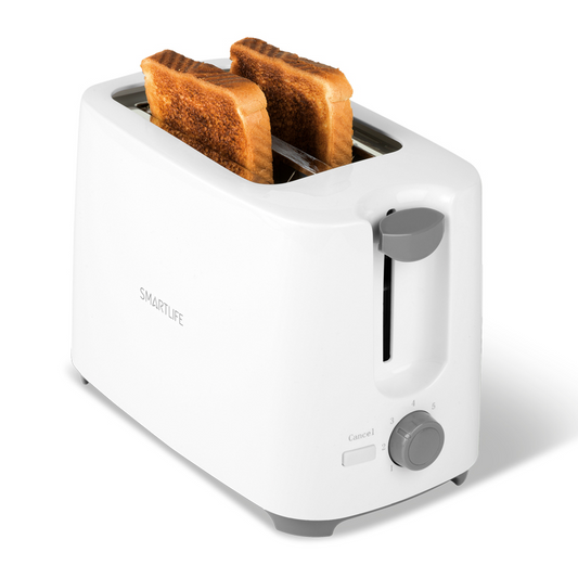 Smartlife TOSTADORA BLANCA | 2 TOSTADAS | 700 W