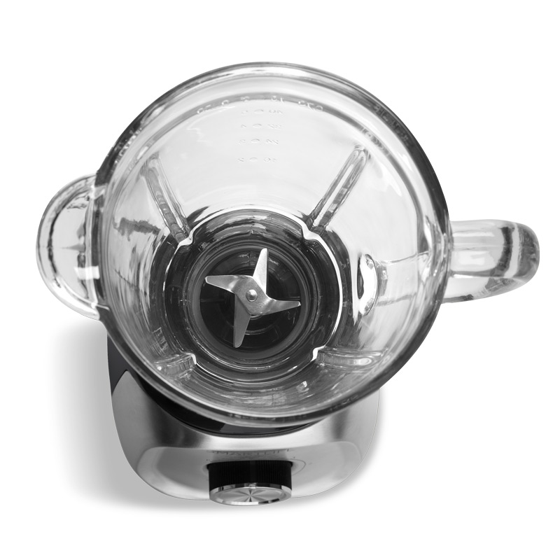 Smartlife LICUADORA VASO VIDRIO INOX | 1 L | 600 W