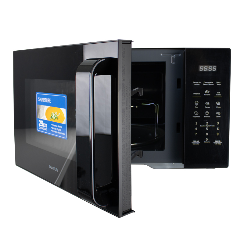 Smartlife MICROONDAS C/ GRILL 29 L | DIGITAL | NEGRO
