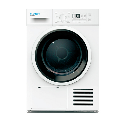 Smartlife SECARROPAS CARGA FRONTAL | 8 KG | BOMBA DE CALOR
