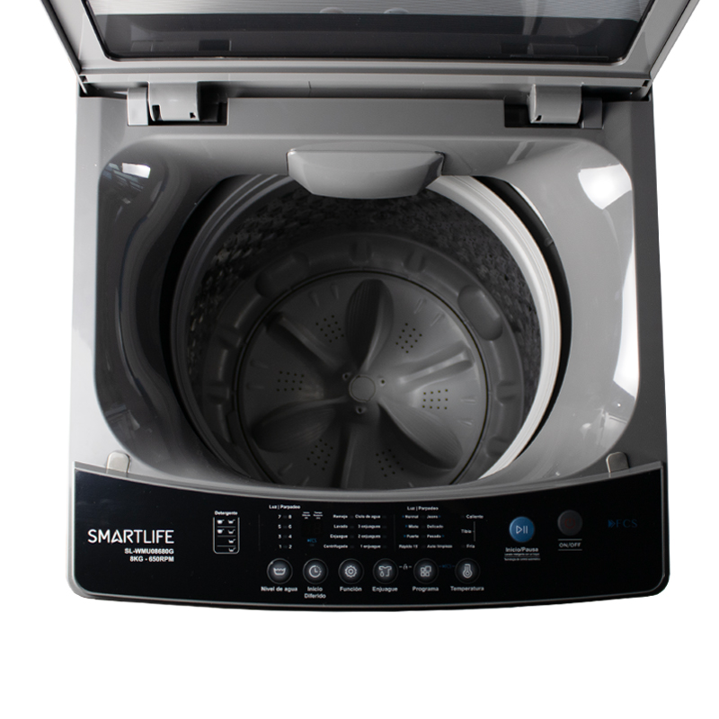 Smartlife LAVARROPAS CARGA SUPERIOR 8 KG |