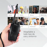 Kit x2 Handy Baofeng BF-888S Walkie Talkie UHF 16 Canales + Auricular