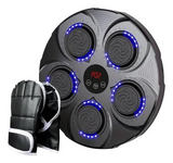 Máquina de Boxeo Bluetooth con 5 Objetivos | Música, Luces y Display LED