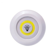 Set x3 Luces LED Inalámbricas con Control Remoto | Regulables Blanco
