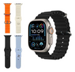 Smartwatch Ultra T20 Con 4 Mallas Intercambiables