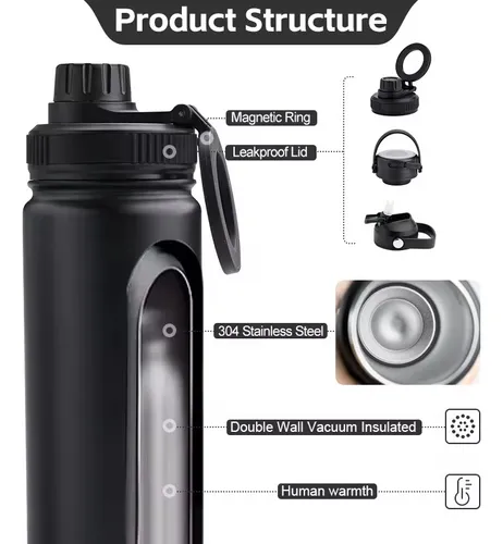 Botella Termica Magnetica 750ml