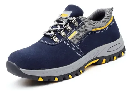 Zapato de Trabajo con Puntera de Acero – Calzado de Seguridad - Azul