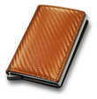 Tarjetero Antirrobo Rfid Slim Protect Future - Coral oscuro