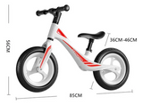 Bicicleta de Equilibrio Infantil Sin Pedales con Cubiertas de Aire – Rojo