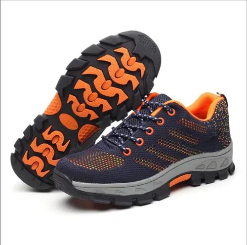 Zapato de Trabajo con Puntera de Acero – Calzado de Seguridad - Azul Marino