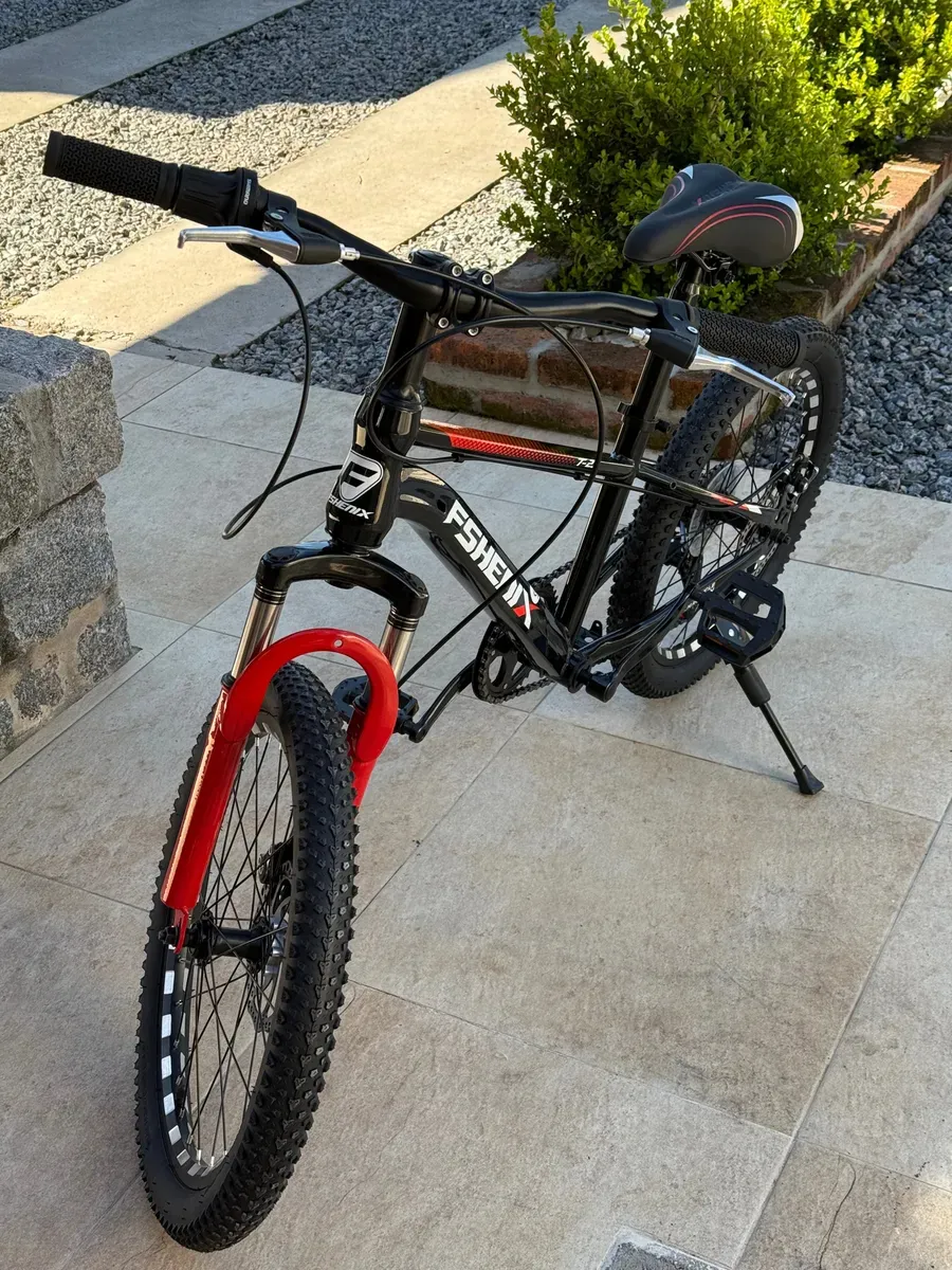 Bicicleta de Montaña Rodado 20 – 7 Cambios Shimano + Frenos de Disco – Negro