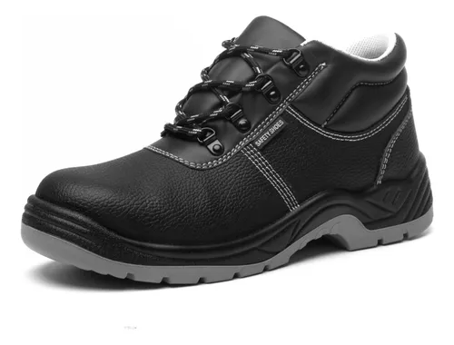 Zapato de Trabajo con Puntera de Acero – Calzado de Seguridad - Negro