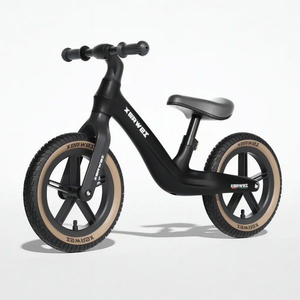 Bicicleta De Equilibrio Sin Pedales Tipo Chivita Xervei - Negro