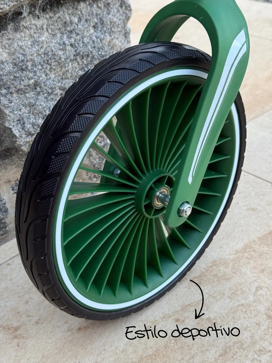 Bicicleta de Equilibrio Infantil sin Pedales – Tipo Chivita Sport Verde musgo