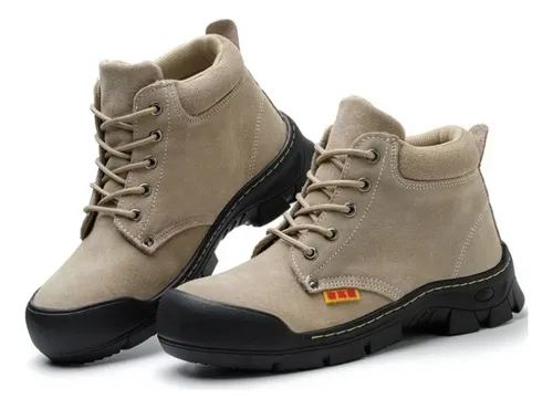 Bota de Seguridad para Soldador Ignífuga - Punta de Acero