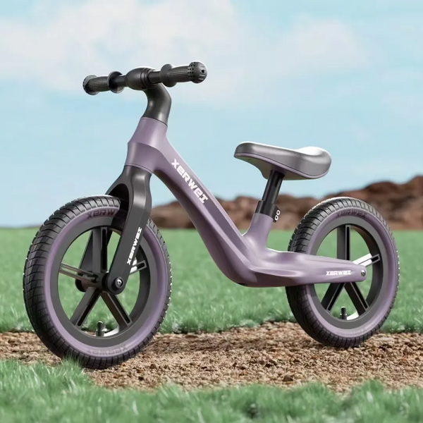 Bicicleta De Equilibrio Sin Pedales Tipo Chivita Xervei - Violeta Oscuro