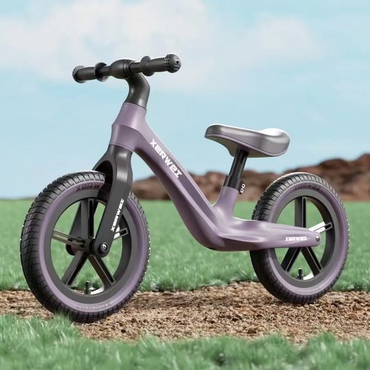 Bicicleta De Equilibrio Sin Pedales Tipo Chivita Xervei - Violeta Oscuro