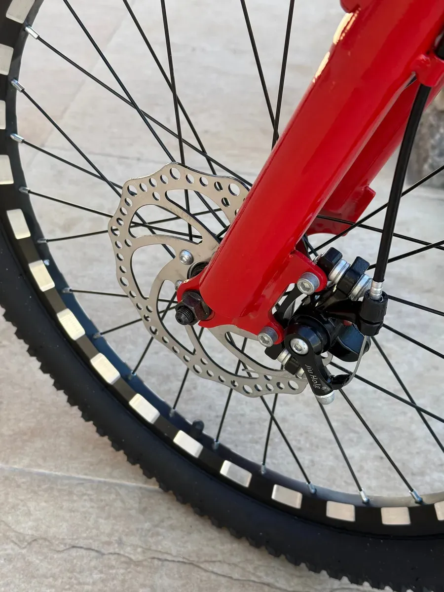 Bicicleta de Montaña Rodado 20 – 7 Cambios Shimano + Frenos de Disco – Azul