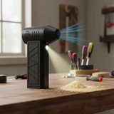 Mini Sopladora Turbo Portátil Recargable | Soplador Inalámbrico de Mano con LED