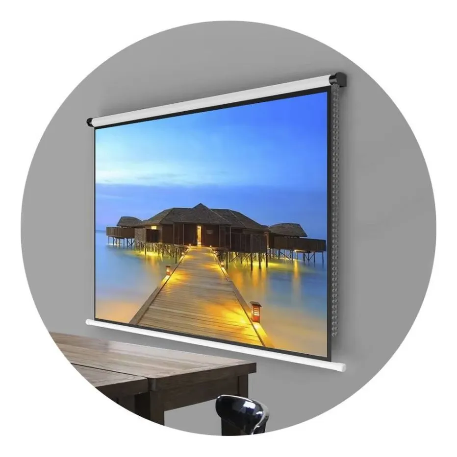 Pantalla de Proyección 100” 16:9 | Cortina para Proyector Portátil