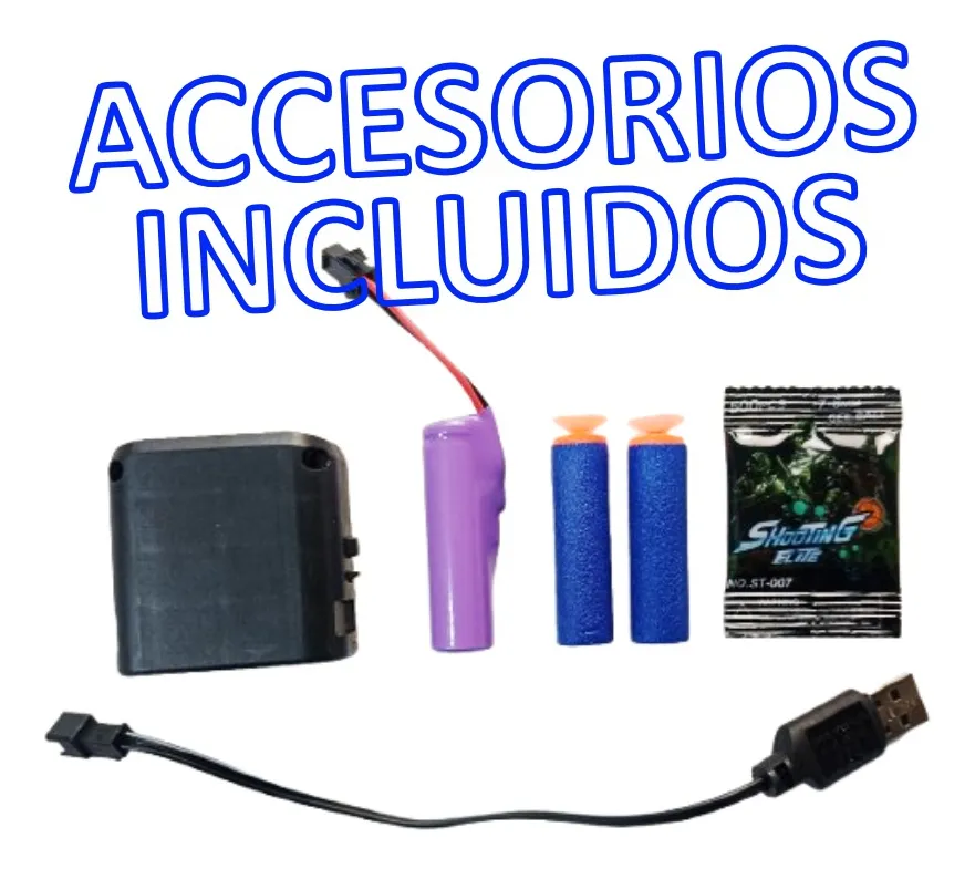 Pistola Hidrogel Automática Eléctrica | Lanzadora Recargable Color Verde