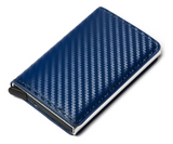 Tarjetero Antirrobo Rfid Slim Protect Future - Azul Oscuro