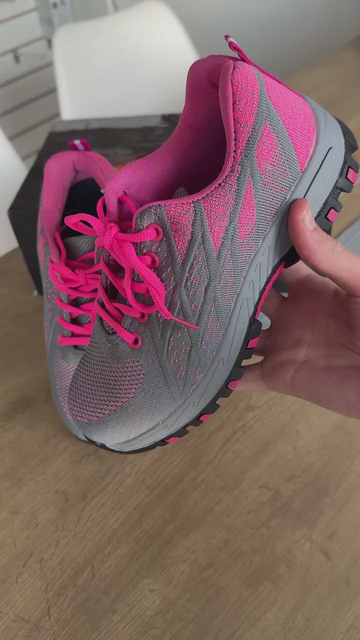 Zapato de Trabajo con Puntera de Acero – Calzado de Seguridad para Dama