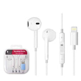 Manos Libres Stereo ROCA TO GO Lightning Blanco (tipo iPhone) Universal