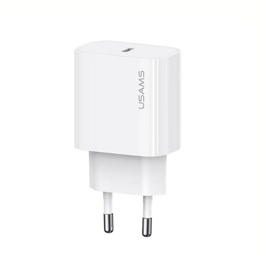 Cargador Rápido CC226 20W PD Blanco T65 CC226 USAMS
