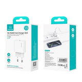 Cargador Rápido CC226 20W PD Blanco T65 CC226 USAMS